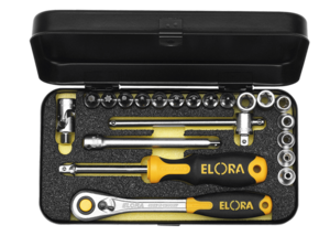 ELORA TORX Steckschl�ssel-Satz 1/4 Zoll, 21-teilig