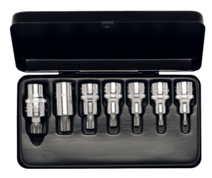 ELORA Steckschl�ssel-Satz 1/2 Zoll, 7-teilig