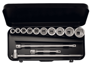 ELORA Steckschl�ssel-Satz 3/4 Zoll, Sechskant-Eins�tze, 13-teilig