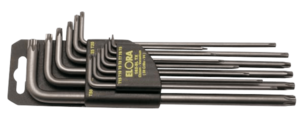 ELORA TORX� Winkelschraubendreher-Satz lang, 13-teilig, TX5 - TX50