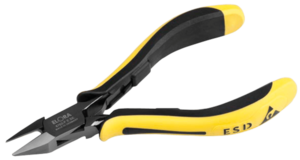 ELORA Elektronik Seitenschneider ESD, spitzer Kopf 