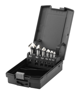 ELORA Kegelsenker Set 90-, HSS, DIN 335, 6-teilig