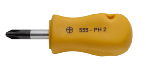 ELORA Kreuzschlitz PH Schraubendreher, kurz