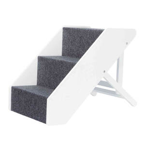Trixie Hundetreppe 3 Stufen fr Bett & Sofa, wei