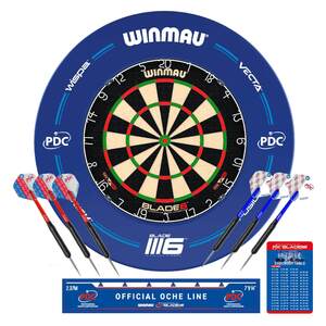 Winmau Steel Dartscheibe Set mit PDC-Surround
