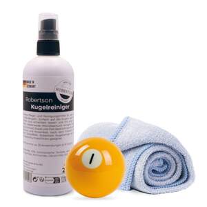 Robertson Billard-Kugelreiniger Spray inkl. Mikrofasertuch 200ml