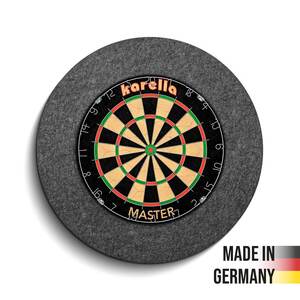 Karella Schallschutz f�r Steeldartboard Ultimo 69 cm mit integriertem Surround / Auffangring