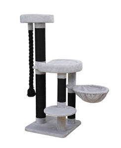 EBI Kratzbaum Nairobi - Grau/Schwarz 154cm