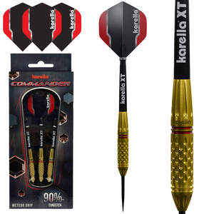 Karella Steeldartpfeile Commander 90% Tungsten 22g / 24g
