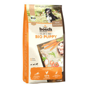 Bosch Bio Welpenfutter Puppy Hhnchen + Karotte