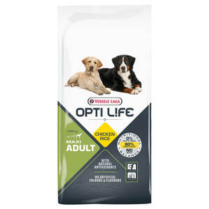Versele-Laga Hunde Trockenfutter Opti Life Adult Maxi Huhn 12,5kg