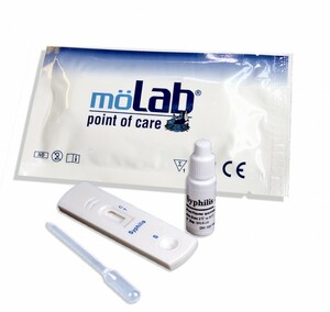 m�Lab Syphilis Test z qual. Nachweis von Syphilisspezifischen Antik�rpern 25 Test