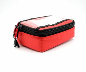 Notfall Ampullarium-Tasche WasserStopp , rot , Tasche fr Ampullen