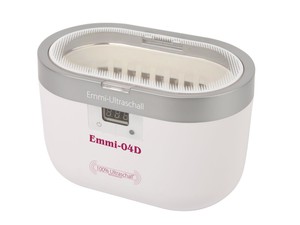 EMMI 4D Ultraschallreiniger, 600 ml Edelstahl, fr Brillen, Mnzen, Schmuck etc