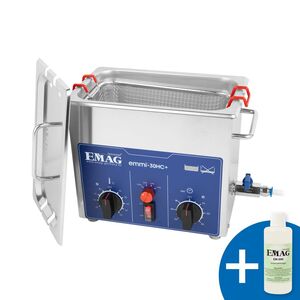 Emmi-30 HC Plus Ultraschallreiniger - 3,0 L Edelstahl, mit Heizung & Leistungsregler g�nstig kaufen