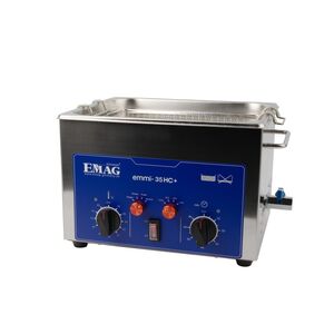 EMMI 35 HCQ Ultraschallreiniger, 3500 ml Edelstahl, Labor Werkstatt Privat