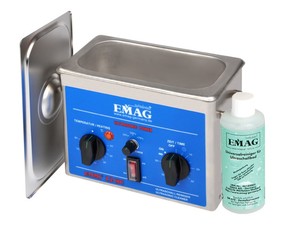 EMMI 12 HC Ultraschallreiniger, 1200 ml Edelstahl, fr Labor und Praxis + privat