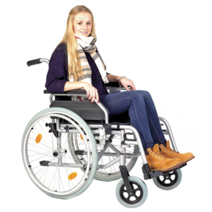 Servomobil Rollstuhl Alu light, Sitzbreite 43 - 45 cm, hhenverstellbar, faltbar