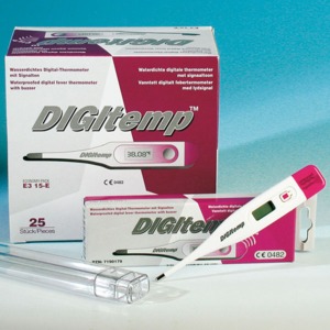 DigiTemp Fieberthermometer, Thermometer kindersicher, bruchsicher, wasserdicht