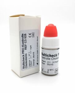 C3 525 Cholesterin Kontrolllösung für Lifetouch Multicheck Pro, 3,75 ml