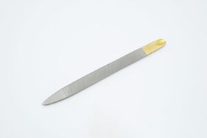 Manik�re Pedik�re, Nagelfeile massiv, 12 cm 