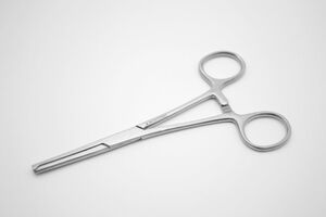 Kocher Arterienklemme, Arterien Klemme 14,5 cm