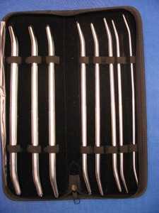 Satz Uterus Dilatatoren, nach Pratt, Gyn�kologie