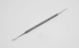 Dental, Zahnarzt, Zahnsonde, Reiniger, nach auen gebogen