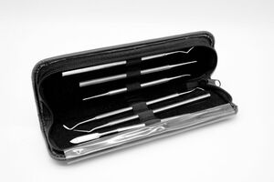 Satz Instrumente f�r Fu�pflege, Pedik�re, Podologie