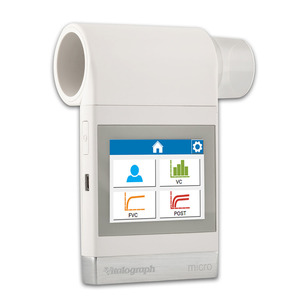 Vitalograph micro Hand-Spirometer mit PDF-Berichtssoftware und Softcase