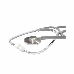 Flachkopf Stethoskop, Flachkopfstethoskop, grau
