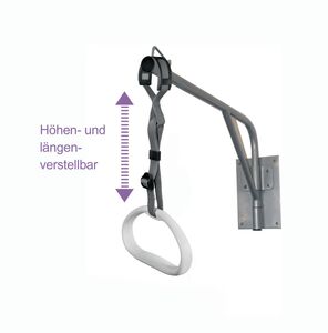 Bettaufrichter zur Wandbefestigung, ohne Befestigungsmaterial h�henverstellbar