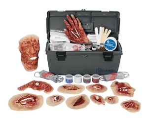 Xtreme Trauma Moulage Set, Wundensimulation, Notfall bung, Wunden Simulation