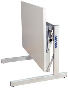 M�ckel Sitz-Steh-Arbeitstisch Ergo S72R - Runde Ecken, Dekor Grau  Sitz-Steh-Arbeitstisch Ergo S72R - Runde Ecken, Dekor Grau  Sitz-Steh-Arbeitstisch Ergo S72R - Runde Ecken, Dekor Grau  