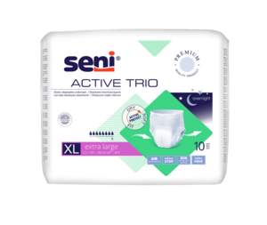 Seni Active Trio - Inkontinenzslip (Einmalhosen), h�chste Saugst�rke / 10 St�ck