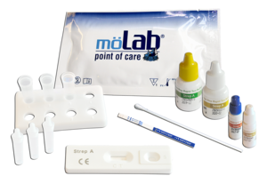 m�Lab Strep A Schnelltest 25 Teststreifen