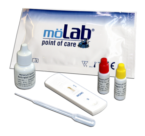 m�Lab Mononukleose Schnelltest 25 Testkassetten