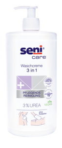 6x Seni Care Waschcreme, 3 in 1