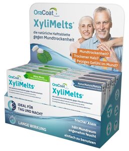 XyliMelts Hafttabletten gegen Mundtrockenheit