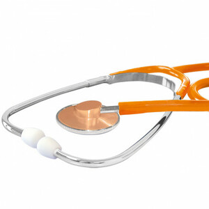 Flachkopf Stethoskop, Flachkopfstethoskop, orange