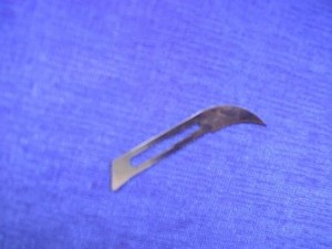 Skalpellklingen Fig. 12, sichelform, 10 St.