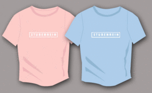 Kinder-T-Shirt - Stubenrein, rosa