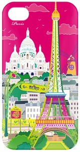 Pylones iPhone 4 Backcover-Schutzhülle - I cover Paris pink