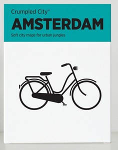 Stadtplan - Crumpled City Amsterdam