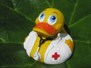 Lanco Quietscheentchen - Doctor Duck