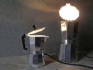 Tischlampe - Espresso light
