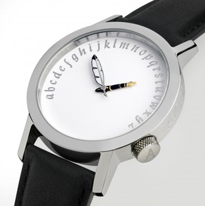 Akteo Armbanduhr Schriftsteller silber - 42 mm