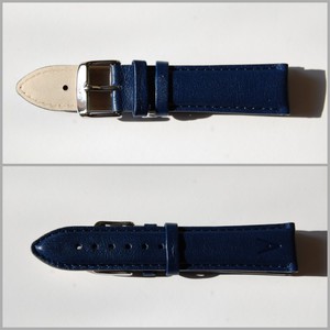 Akteo Ersatz-Armband Leder 22 mm - dunkelblau