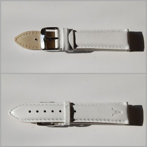 Akteo Ersatz-Armband Leder 22 mm - wei