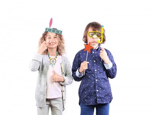 doiy Foto-Acccessoire - Photo Booth Kids, 20-teilig